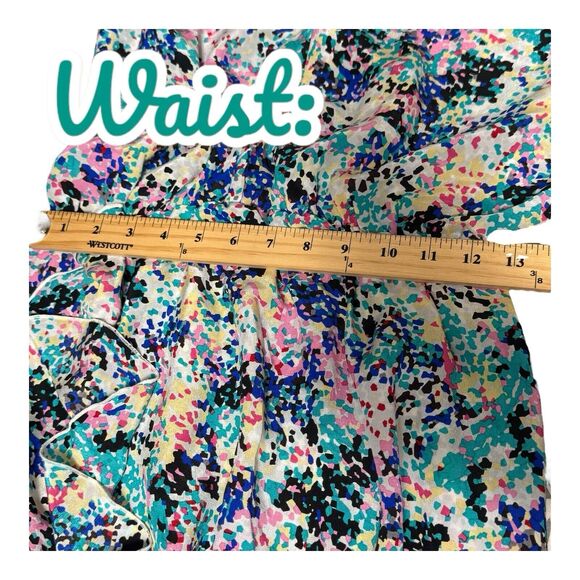 Karina Grimaldi Silk Playsuit Large Floral Feminine Boho Soft Clean Girl Romper - Picture 8 of 11